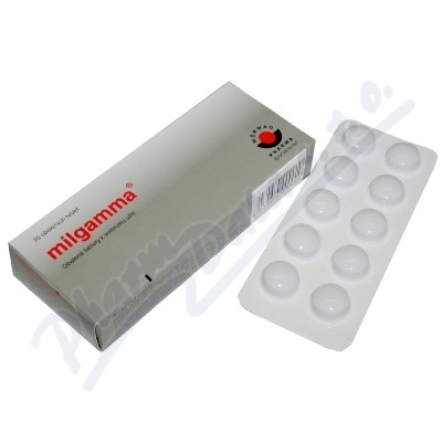 Milgamma—20 obalených tablet