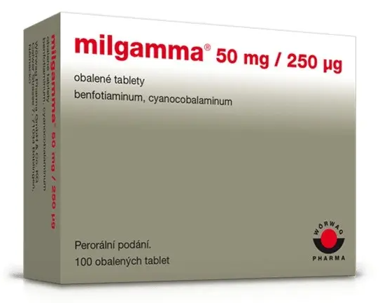 Milgamma—100 obalených tablet
