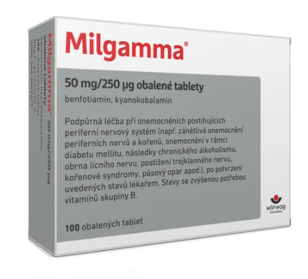 Milgamma—100 obalených tablet
