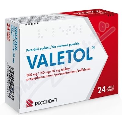Valetol—24 tablet
