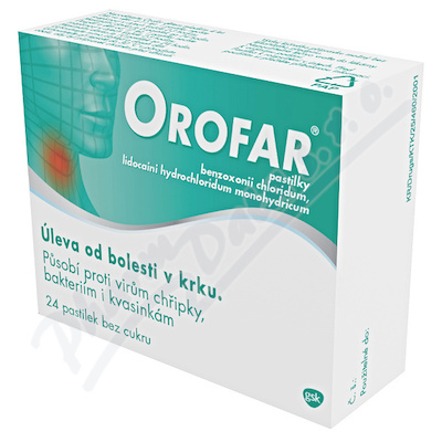 Orofar—24 pastilek
