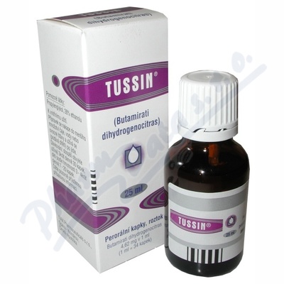 Tussin—kapky 25 ml