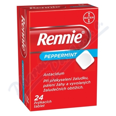 Rennie—24 žvýkacích tablet
