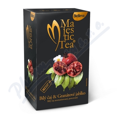 Čaj Biogena Majestic Tea Bílý čaj&Granátové jablko—20x2,5g