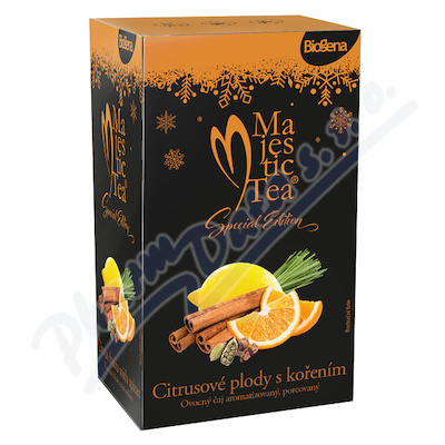 Čaj Biogena Majestic Tea Citrusové plody s kořením—20x2,5g
