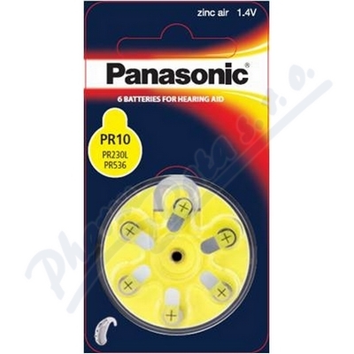 Baterie do naslouchadel PR- 230H(10)/6LB Panasonic—