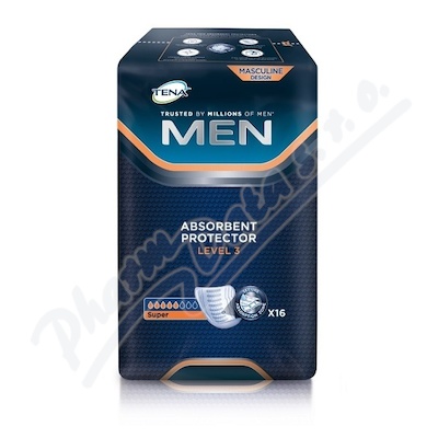 Vložky Absorpční pro muže Tena Men Level 3, 710 ml—16 ks