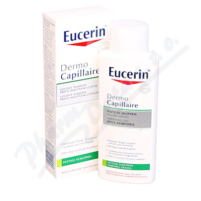 Eucerin DermoCappilair Šampon proti mastným lupům—250 ml
