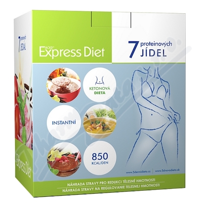 Express Diet proteinová dieta 7 instantních jídel