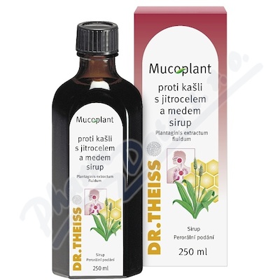Mucoplant Sirup proti kašli s jitrocelem a medem —250 ml