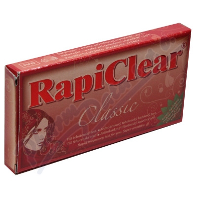 Těhotenský test RapiClear Classic Super Sensitive—1 ks