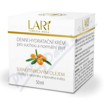 LARI Denní hydratační krém s rakytníkovým olejem—50 ml
