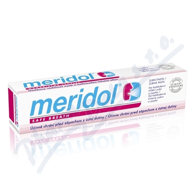 Meridol Halitosis gelová pasta na zuby a jazyk —75 ml
