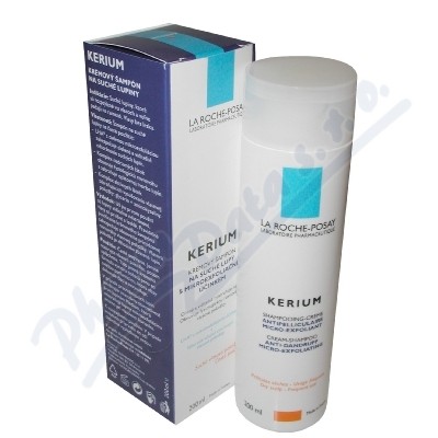 La Roche-Posay Kerium Krémový šampon Suché lupy—200 ml