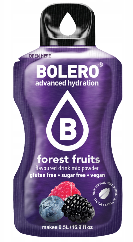 BOLERO Forest fruit - instantní nápoj bez cukru—8 g