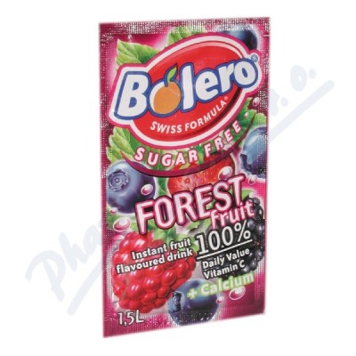 BOLERO Forest fruit - instantní nápoj bez cukru—8 g