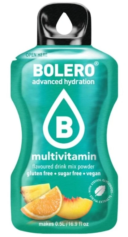 BOLERO Multivitamín - instantní nápoj bez cukru—8 g