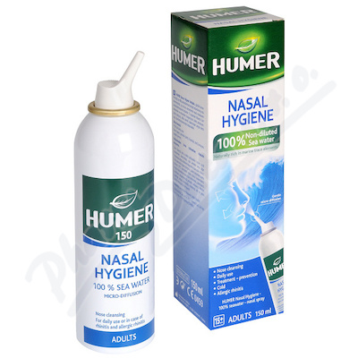 Humer Hygiena nosu 100% mořská voda pro dospělé—150 ml