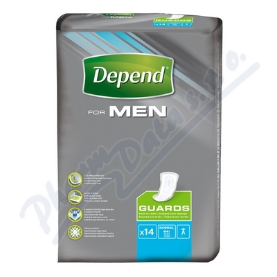 Inkontinenční vložky DEPEND For Men 2—14 ks