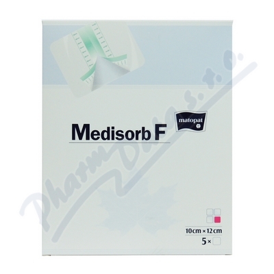 Medisorb F 10x12cm polyuret.fóliové krytí ster.—5 ks