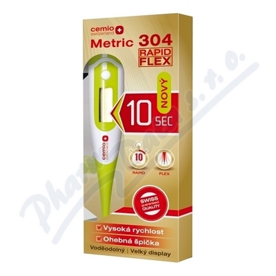 Cemio Metric 304 Rapid Flex Digitální Teploměr —ČR/SK