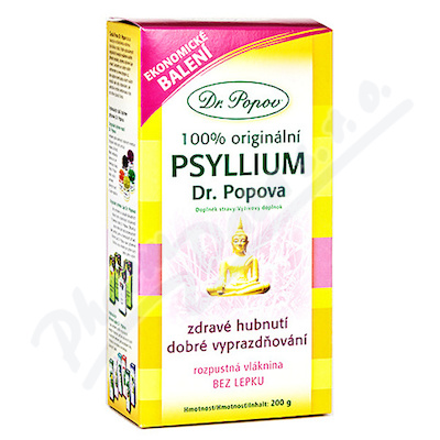 Dr.Popov Psyllium - indická rozpustná vláknina—200 g