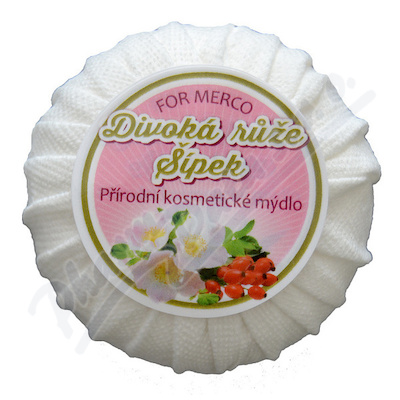 Přírodní kosmetické mýdlo Divoká růže & Šípek —100 g