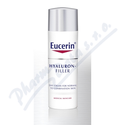 Eucerin Hyaluron-Filler + 3x EFFECT Denní krém—SPF15 pro normální a smíšenou pleť, 50 ml