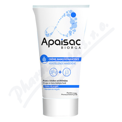 Apaisac Biorga obnovující krém na ruce a nehty—50 ml