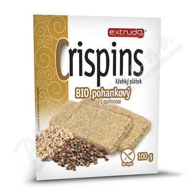 Crispins BIO Pohankový křehký plátek s quinoou—100 g