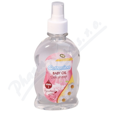 Cottonino Dětský olej heřmánkový s vitamínem E—220 ml