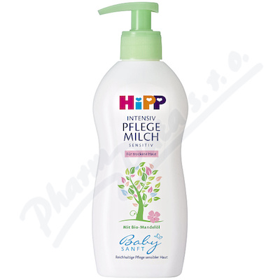 HIPP BabySanft Tělové mléko pro suchou pokožku—300 ml