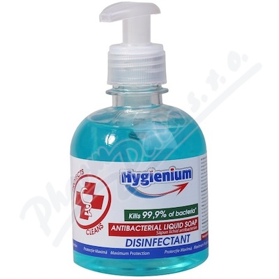 Hygienium Antibakteriální a dezinfekční mýdlo —tekuté mýdlo 300 ml 