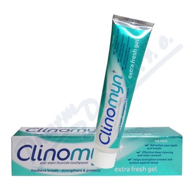 Clinomyn Extra Fresh Gel Ice Mint zubní pasta—75 ml