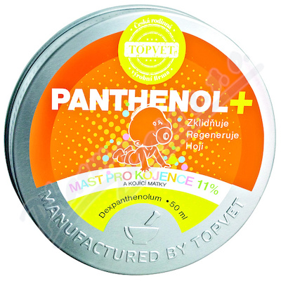 Topvet Panthenol+ Mast pro kojence a matky11%—50 ml