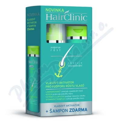 Hair Clinic vlasový aktivátor + šampón zdarma—175 ml + šampón