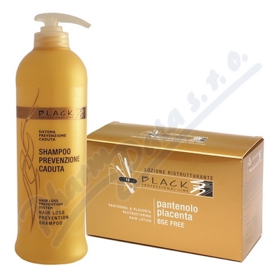 Black professional Hair Loss Shampoo—500 ml