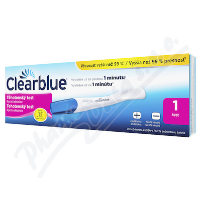 Clearblue PLUS Rychlá detekce těhotenský test—1 ks