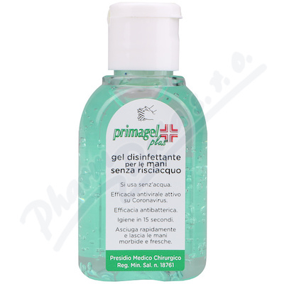 Primagel Plus na ruční dezinfekci bez oplachu—50 ml