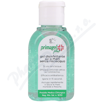 Primagel Plus na ruční dezinfekci bez oplachu—50 ml