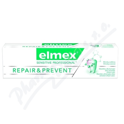 Elmex Sensitive Proffesional Repair&Prevent —Zubní pasta, 75 ml