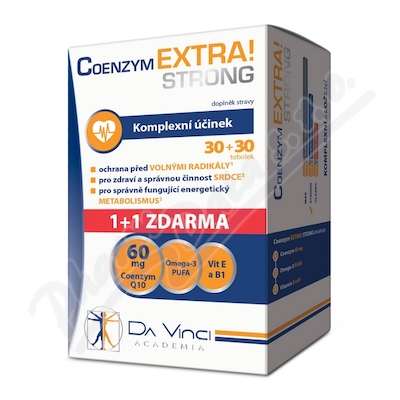 Da Vinci Academia Coenzym EXTRA! Strong 60mg—30+30 tobolek