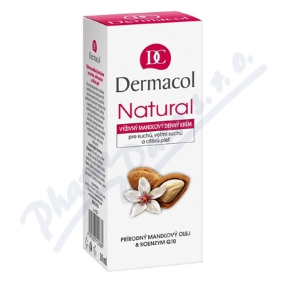 Dermacol Natural Výživný mandlový denní krém—50 ml