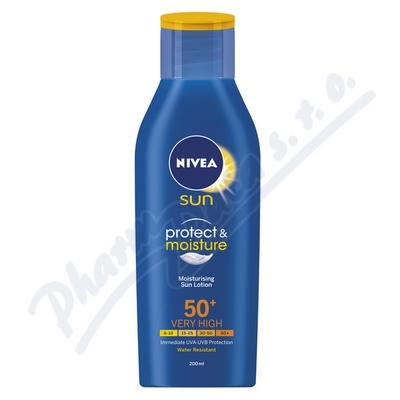 NIVEA SUN Hydratační mléko na opalování OF50—200ml