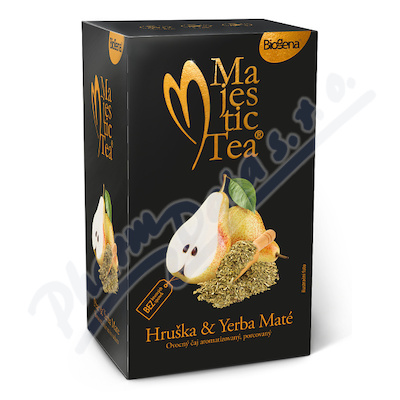 Čaj Biogena Majestic Tea Hruška & Yerba Maté—20x2,5g