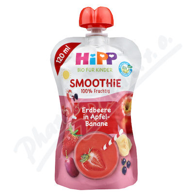 HiPP Bio Smoothie Jablko-Banán-Červené ovoce—120 g