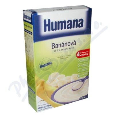 Humana kaše obilno-mléčná banánová od 4.měs.—250 g