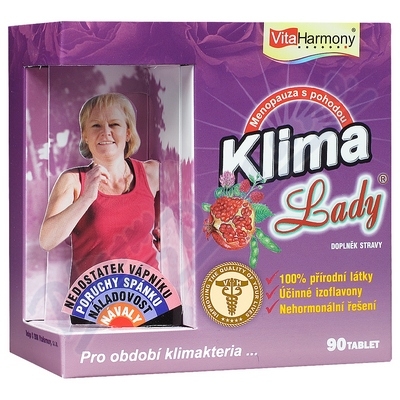 VitaHarmony KlimaLady pro období klimakteria—90 tablet