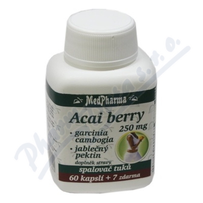 MedPharma Acai berry+garcinia spalovač tuků—67 tobolek