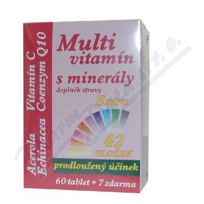 MedPharma Multivitamín s minerály + extra C—67 tablet